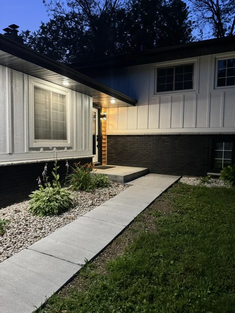 Careful exterior details create a welcome that begins before the front door.