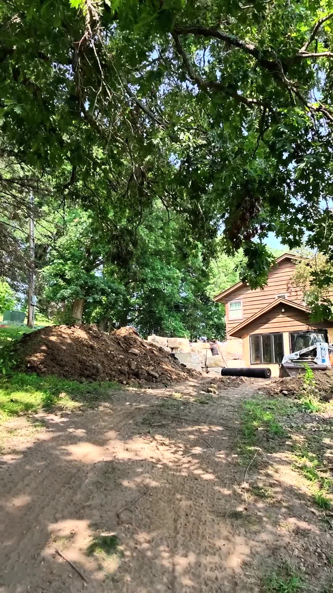Before: An outdoor transformation.